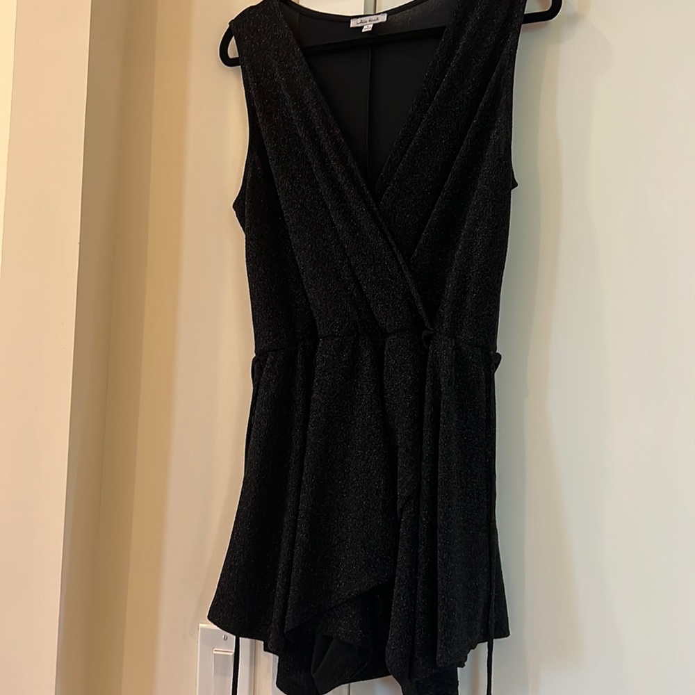 Black Dressy Romper